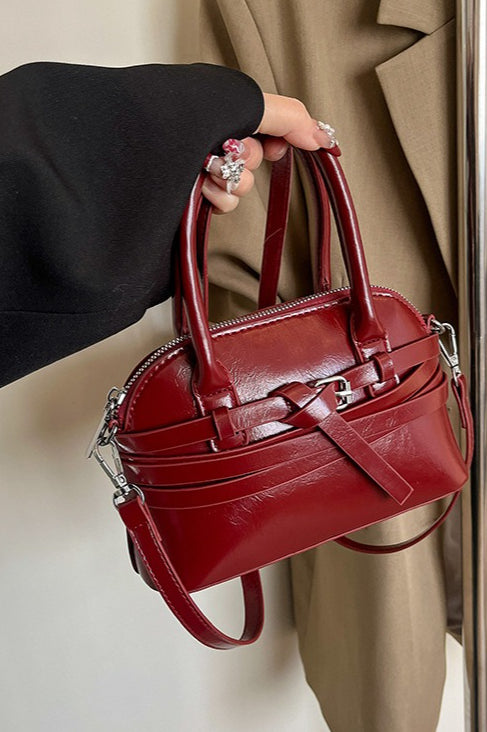 Luxuriöse minimalistische Umhängetasche aus PU