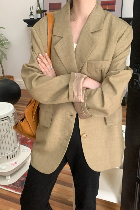 Lässiger Blazer in lockerer Passform