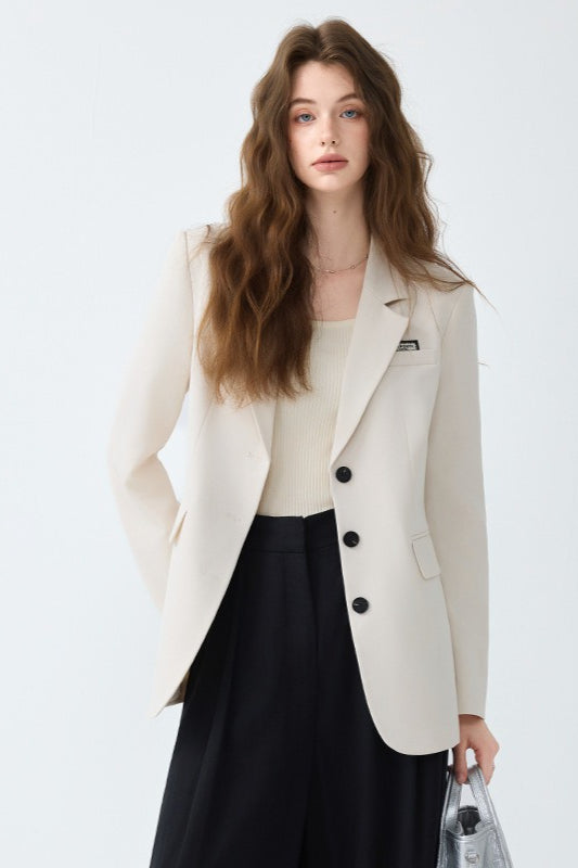 Eleganter Blazer mit langen Ärmeln