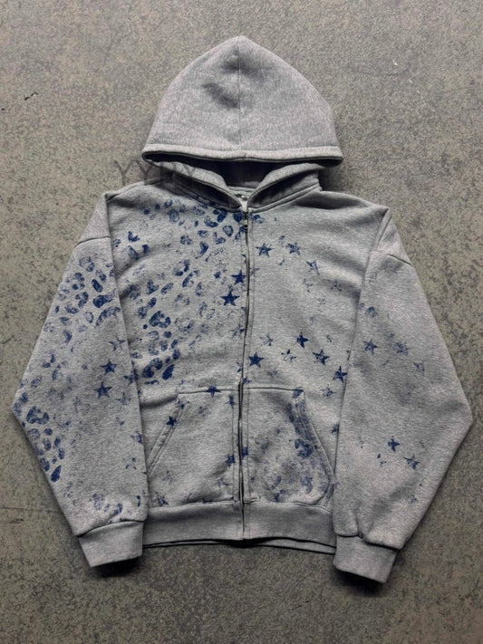 Hoodie mit Streetstyle-Print