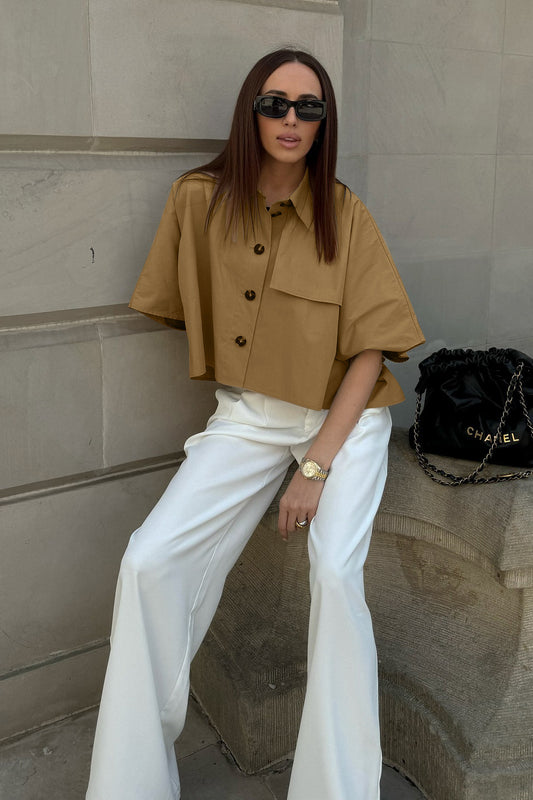 Locker geschnittene, lässige Pendlerbluse