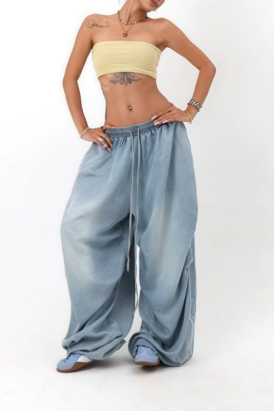Versatile Vintage Wide Leg Loose Jeans