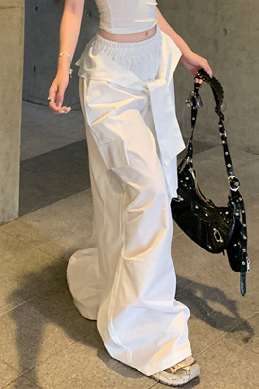 Cargohose im Streetstyle mit Kordelzug