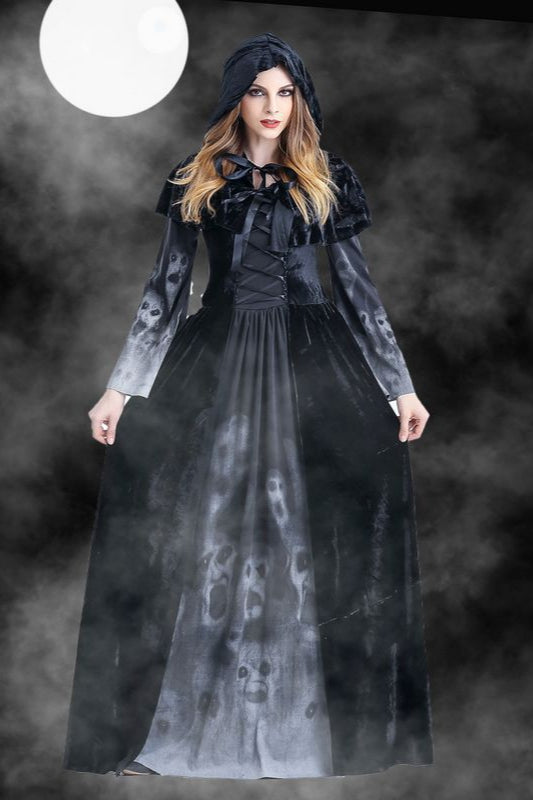 Vampir Bühnen Gothic Kleid