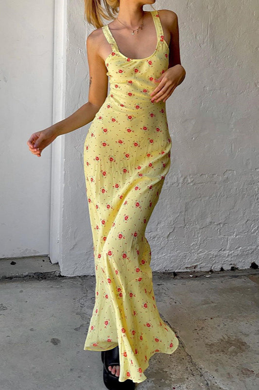 Cami Meerjungfrau Maxi-Kleid mit Blumenmuster