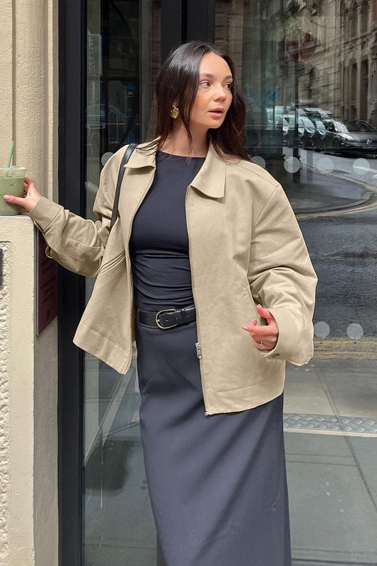 Übergroße Utility-Freizeitjacke