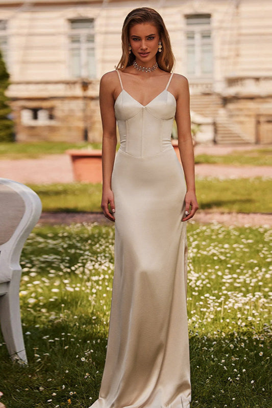 Urlaub Gepolstertes, tailliertes Camisole-Partykleid mit figurbetontem Schnitt