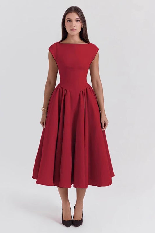 Figurbetontes Partykleid mit Taillenbetonung