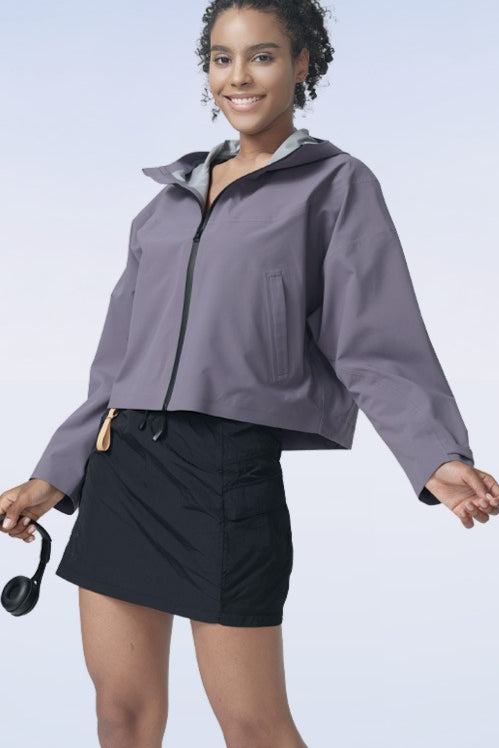 Wasserdichte Windjacke, lässige Passform
