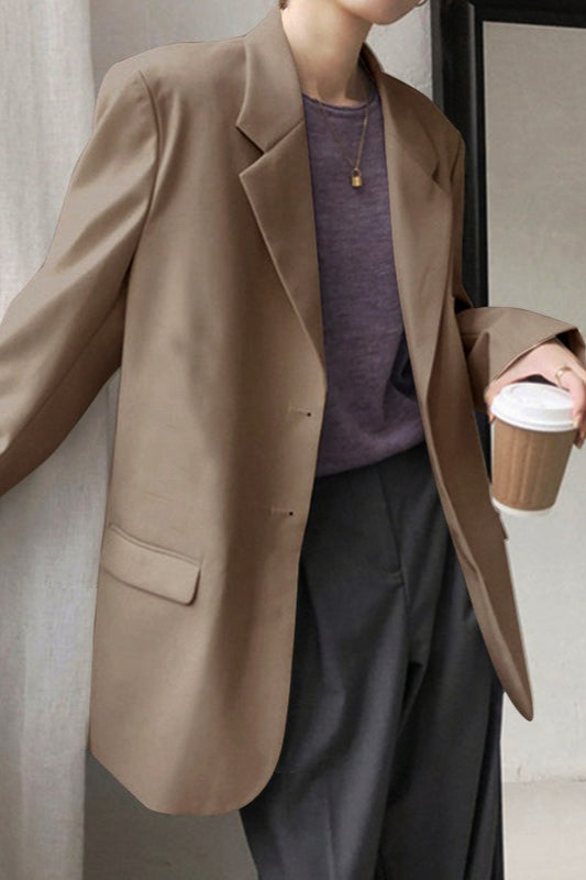 Taillierter Blazer in lässiger Passform