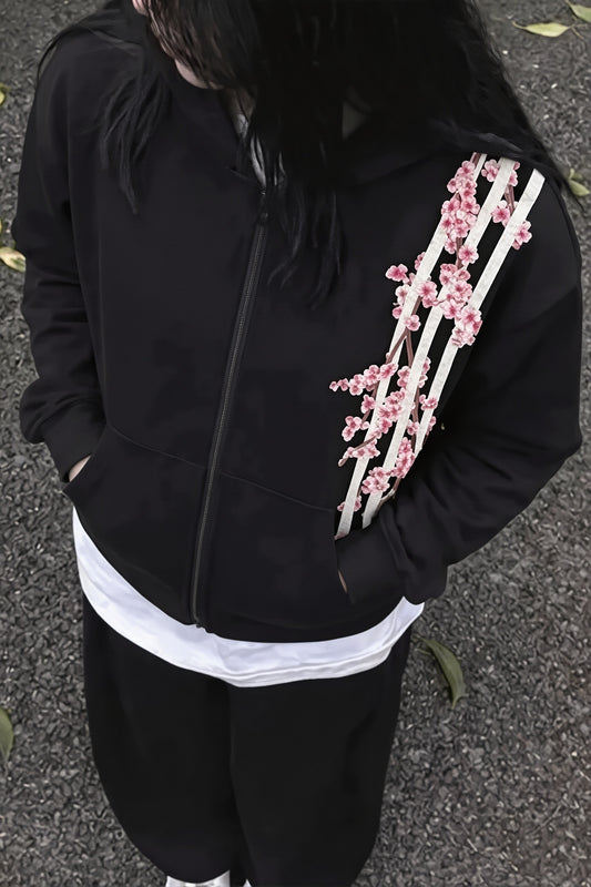 Cherry Blossom Graphic Hoodie