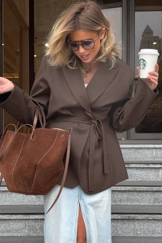 Lässiger Blazer in lockerer Passform