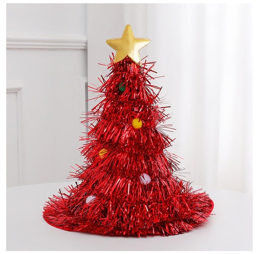 Hut mit Tannenbaummuster