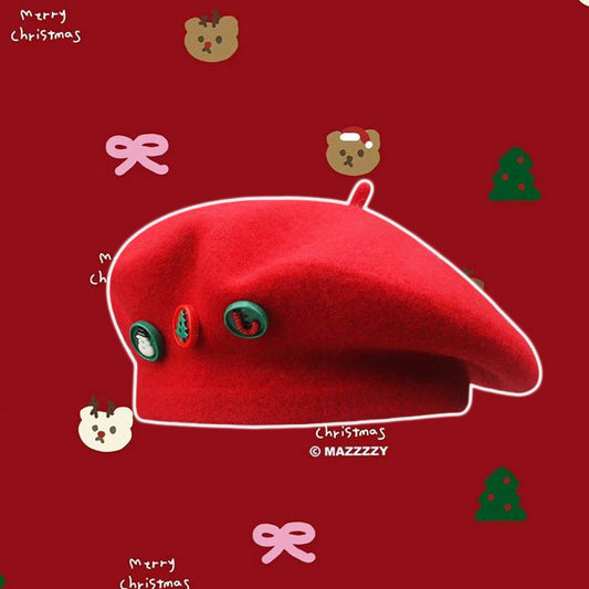 Strukturierte Strickmütze