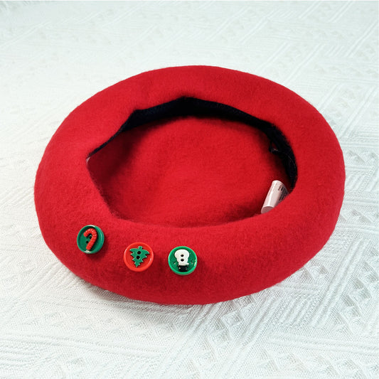 Strukturierte Strickmütze