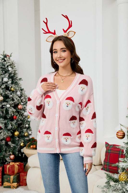 Weihnachtsstrickjacke