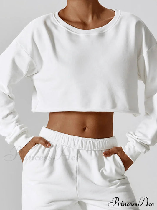 Athflow Charming Crop Sweatshirt Sweatshirts