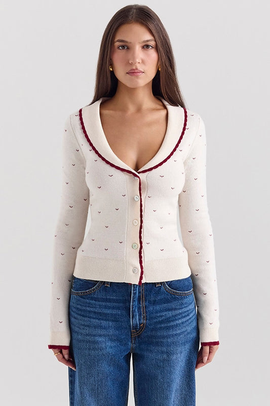Französischer Chic Bouclé-Cardigan