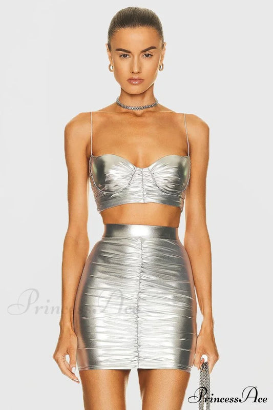 Bauer – Charming – Gerüschtes Bralette + Riley-Rock-Set