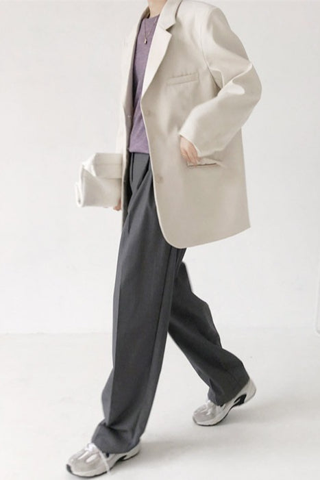 Taillierter Blazer in lässiger Passform