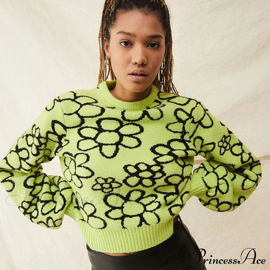 Boho Tribal Style Two Tone Classic Mixed Bead Choker Necklace - Blue S / Green Sweaters