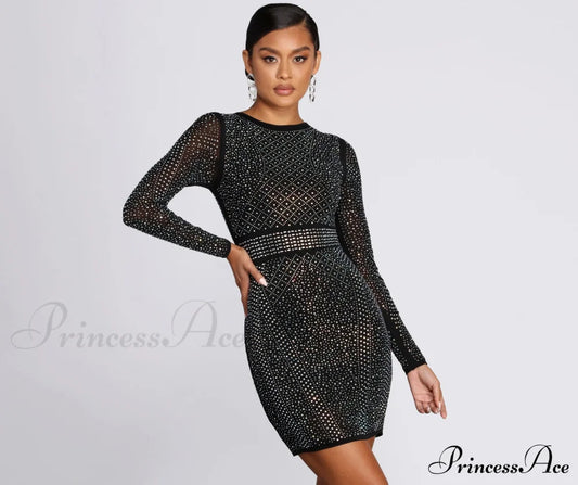 Can You Stylish Handle It Dress Black / Xs Club Dresses