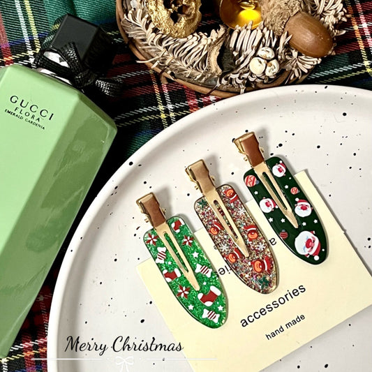 Nahtloses Haaraccessoire mit Entenschnabel-Effekt