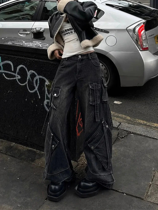 Cleansed Medieval Dark Loose Pant black / S