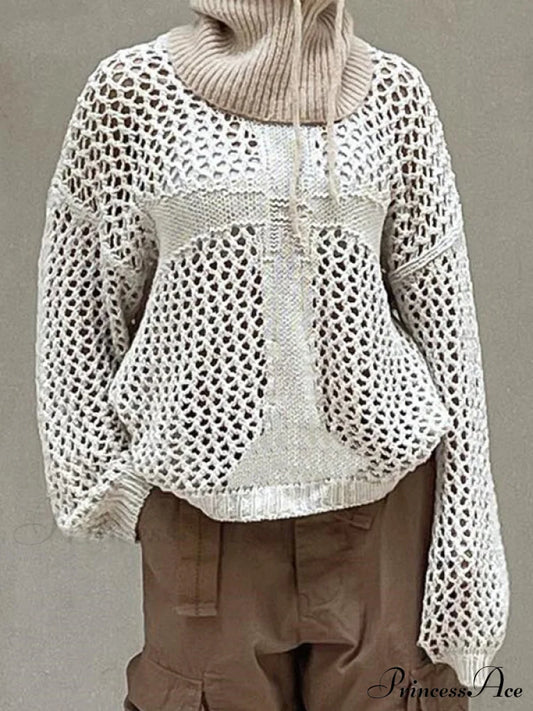 Cross Patch Ribbed Trendy Tank Mini Dress Apricot / S Knits