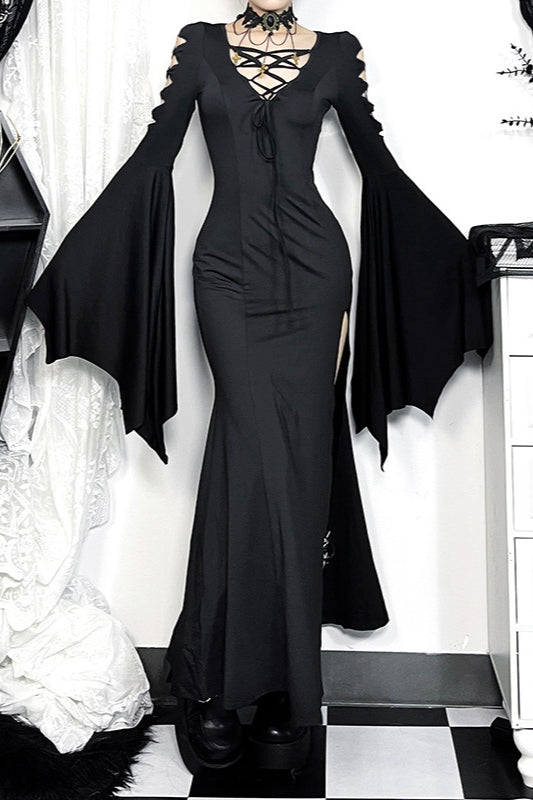 Gothic-Kleid im Hexenstil