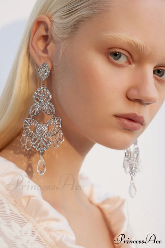 Diamante Statement Earrings | Dress In Beauty