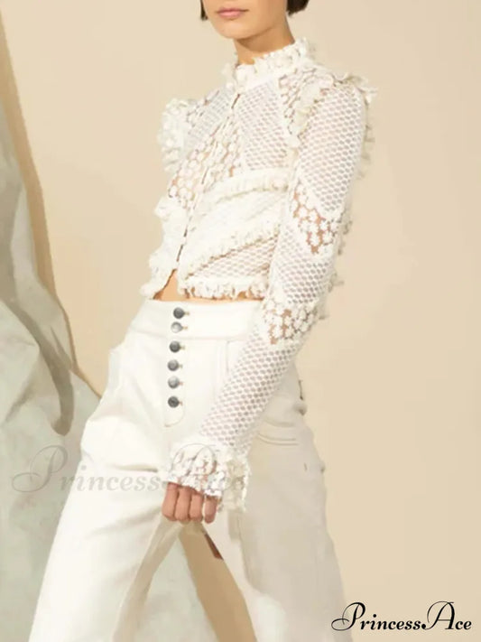 ERIKA Elegante BLUSE