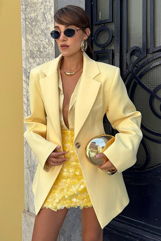 Schlichter, eleganter, lockerer Blazer