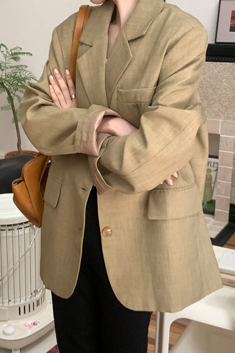 Lässiger Blazer in lockerer Passform