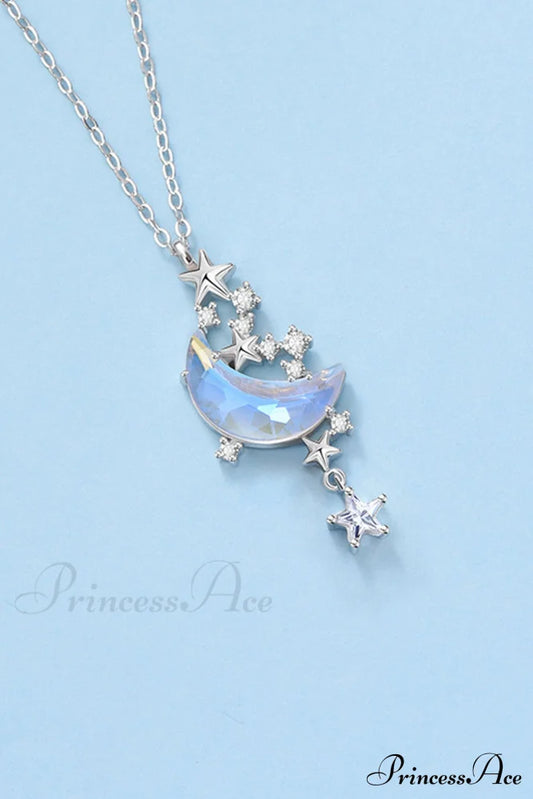 Galaxy Moonlight Necklace Jewelry