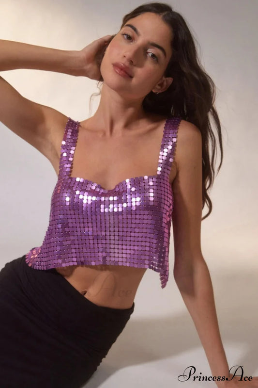 Harlow Metal Cropped Top | Dress In Beauty