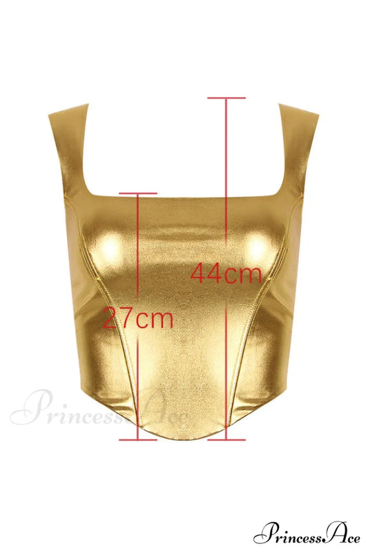 Karia Gold Corset | Dress In Beauty
