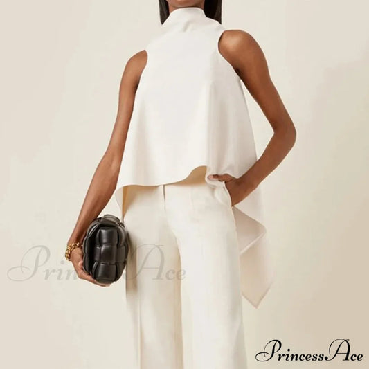 Ronna Top White / S Tops & Blouses
