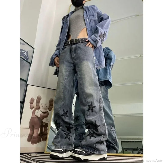 Star Girls Vintage Denim Pants