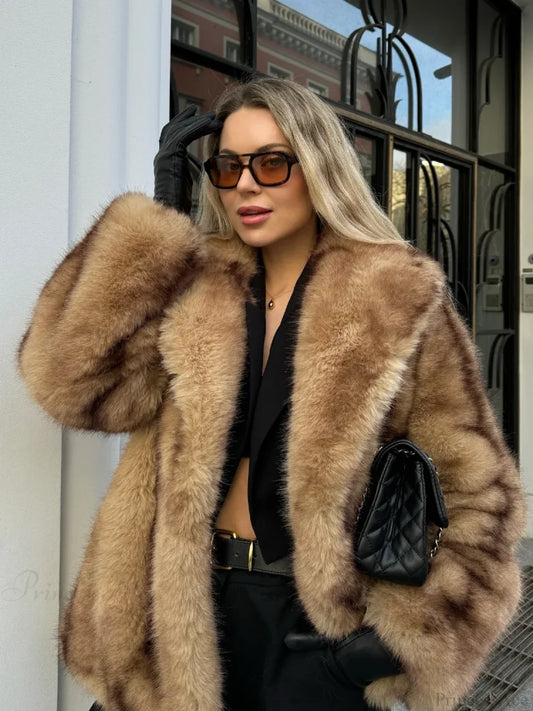 Warm Vintage Full Sleeve Lapel Coat