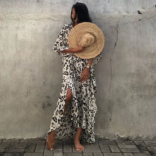 Women Swimsuit Kaftan Tunic Beach Cover Up