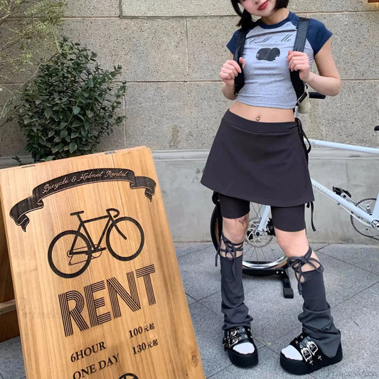 Y2K Gothic Chain Elevated Sandal Black / CN35