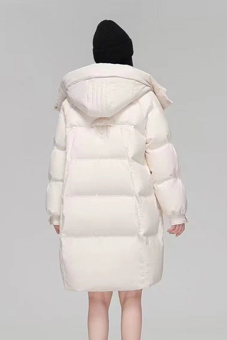 Long Oversize Insulated Puffer Jacket