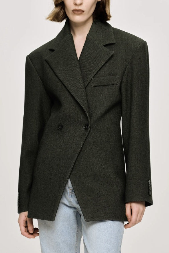 Lapel Relaxed Fit Blazer