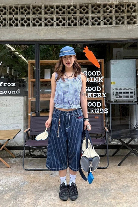 Harajuku Y2K Baggy Denim Jeans 