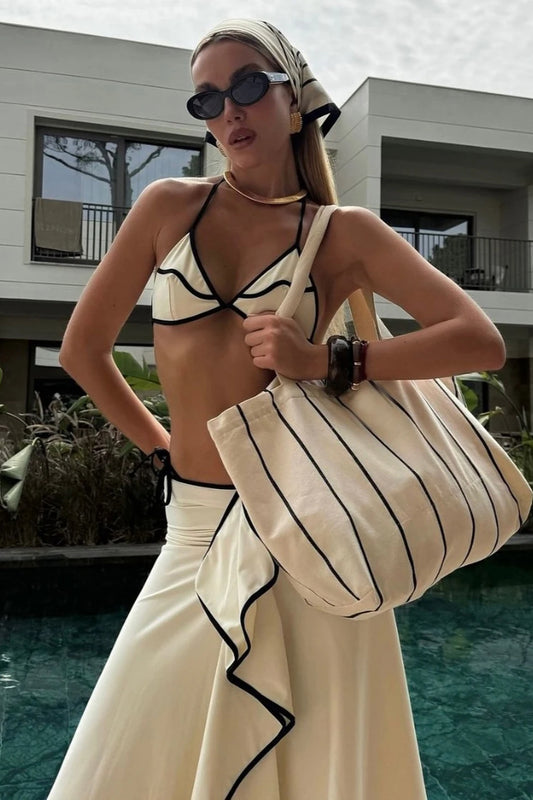 3-teiliges elegantes Bikini-Set