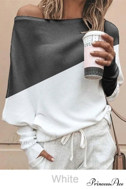 5 In T-Shirt Off-Shoulder Colors Tops