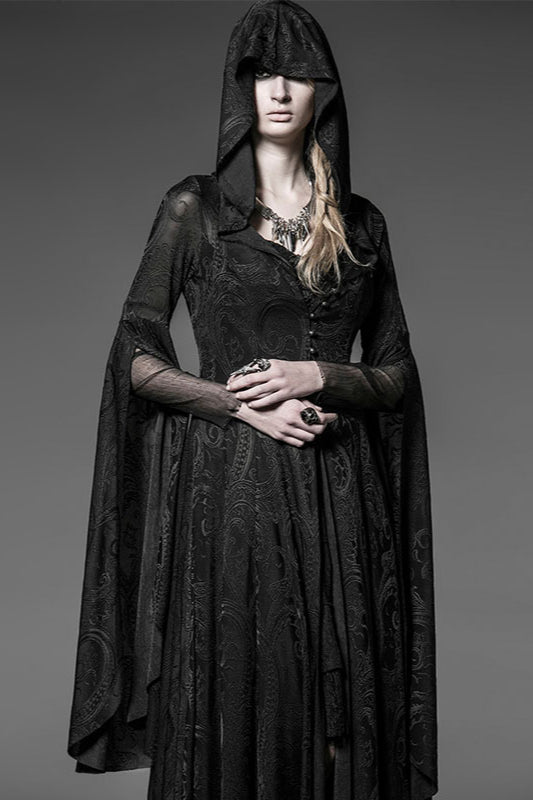 Slim Fit Court Gothic Kleid