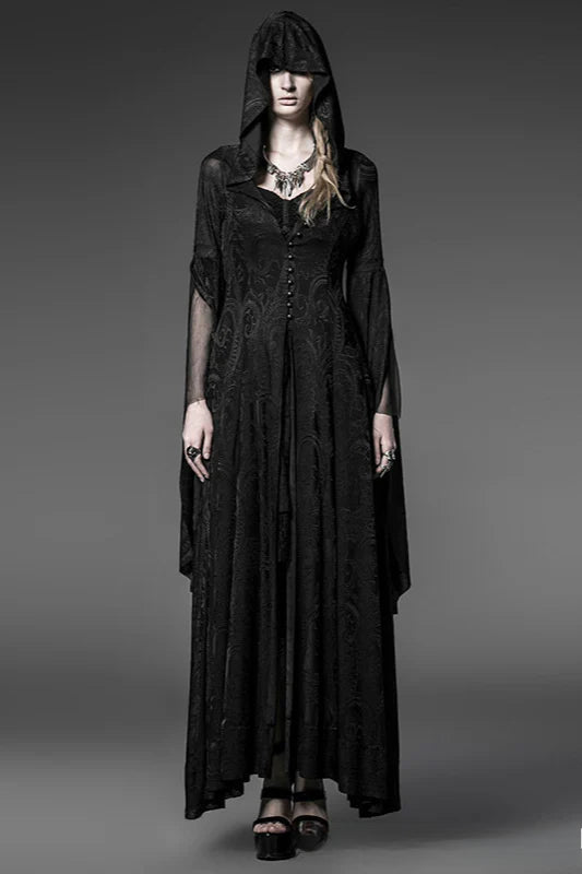 Slim Fit Court Gothic Kleid