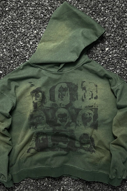 Unisex Hip Hop Lässiger Hoodie 